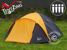 Tenda da campeggio TentZing Igloo, 4 posti, Arancione/Grigio Scuro